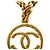 Collana pendente Tornado CC placcata oro di Chanel Golden - view 2