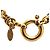 Collana pendente Tornado CC placcata oro di Chanel Golden - view 4