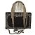 Autre Marque Borsa KARA Constellation Fringe in raso nero e cristalli - vista 16