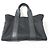 Hermès Hermes Acapulco PM Canvas-Leder Tote Bag Schwarz - Ansicht 2