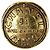 Runde Brosche Logo Chanel Vintage 31 Rue Cambon Golden