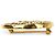 Runde Brosche Logo Chanel Vintage 31 Rue Cambon Golden - Ansicht 5