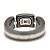 Chanel Ultra Ring WG Black Ceramic Diamond Golden - view 4