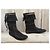 Botines Gucci Negros de Ante con Flecos - vista 2