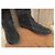 Botines Gucci Negros de Ante con Flecos - vista 3