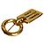 Spilla Piastra Logo Cambon di Chanel D'oro - vista 4