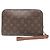 Borsa Second Orsay da Uomo Louis Vuitton Marrone Monogramma - vista 2