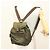 PRADA Backpack Nylon Khaki Silver Auth bs22991 Silvery - view 24