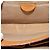 Céline Borsa a spalla in tela Macadam CELINE in pelle PVC marrone oro Auth 126661 D'oro - vista 17