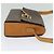 Céline Borsa a spalla in tela Macadam CELINE in pelle PVC marrone oro Auth 126661 D'oro - vista 5
