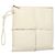Autre Marque BOTTEGA VENETA MAXI INTRECCIATO Borsa Clutch in Pelle Argento Bianco Auth BA2892