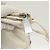 Autre Marque BOTTEGA VENETA MAXI INTRECCIATO Borsa Clutch in Pelle Argento Bianco Auth BA2892 - vista 10