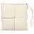 Autre Marque BOTTEGA VENETA MAXI INTRECCIATO Borsa Clutch in Pelle Argento Bianco Auth BA2892 - vista 2