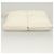 Autre Marque BOTTEGA VENETA MAXI INTRECCIATO Borsa Clutch in Pelle Argento Bianco Auth BA2892 - vista 5