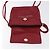 CHANEL COCO Borsa a Spalla Mark in Pelle di Agnello Rossa Oro CC Auth BA2939 Rosso D'oro - vista 14