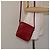 CHANEL COCO Borsa a Spalla Mark in Pelle di Agnello Rossa Oro CC Auth BA2939 Rosso D'oro - vista 20