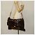 LOUIS VUITTON Coleção Primavera 2010 Bolsa Buzas Esmalte Marrom M93188 Auth bs26423 - vista 20
