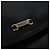 Borsa a Spalla BALLY in Pelle Nera e Oro Auth BA2914 Nero D'oro - vista 14