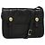 Céline Borsa a Spalla CELINE in Pelle Nera Oro Auth 126895 Nero D'oro