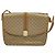 Céline Borsa a spalla in tela Macadam CELINE PVC beige oro Auth 126995 D'oro - vista 2