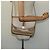 Céline Borsa a spalla in tela Macadam CELINE PVC beige oro Auth 126995 D'oro - vista 23