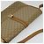 Céline Borsa a spalla in tela Macadam CELINE PVC beige oro Auth 126995 D'oro - vista 6