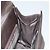 Borsa a mano in pelle Burberry argento marrone Auth BA3148 - vista 18