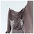 Borsa a mano in pelle Burberry argento marrone Auth BA3148 - vista 19