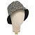 LOEWE Anagram Reversible Bucket Hat Canvas Navy Auth hk2801 Navy blue
