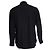 Saint Laurent, camicia nera con pois floreali 2018 Nero - vista 3