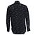 Saint Laurent, camicia di seta nera con stampa floreale 2018 Nero - vista 2