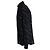 Saint Laurent, camicia nera con righe diagonali Nero - vista 2