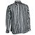 Saint Laurent, camicia a righe bianche e nere 2019 Nero Bianco