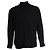 Saint Laurent, camisa de seda negra con gotas de estrellas Negro