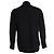 Saint Laurent, camisa de seda negra con gotas de estrellas Negro - vista 3