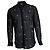Saint Laurent, camisa transparente con estampado de estrella negra 2018 Negro