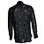 Saint Laurent, camisa transparente con estampado de estrella negra 2018 Negro - vista 3