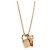 Pendente Lockit in oro giallo Louis Vuitton - vista 4