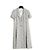 Chanel 2010 Chaqueta FR40 Blanca Negra Algodón Tweed Chaleco Sin Mangas UK12 US10 Negro Blanco