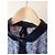 Autre Marque Huffer Camicia a Maniche Corte in Cotone Liberty Blu - vista 3