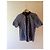 Autre Marque Huffer Camicia a Maniche Corte in Cotone Liberty Blu - vista 5