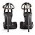 Celine Sandali Tacchi EU40 Tacchi in Pelle Nera Studded UK6.5 US9 Céline Nero - vista 5