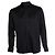 Camicia in seta nera a righe Saint Laurent 2018 Nero