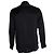 Camicia in seta nera a righe Saint Laurent 2018 Nero - vista 3