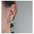 Pendientes Chanel CC 2015 Dorado  - vista 10