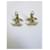 Pendientes Chanel CC 2015 Dorado  - vista 3