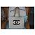 Borsa Tote Chanel in Tela - vista 5