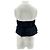 Top bustier de lino negro Reformation - vista 2