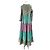 Abito maxi stampato multicolore Yvonne S in cotone - vista 2