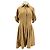 Veronica Beard Leinenhemdkleid Camel Kamel